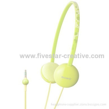 Sony Lightweight Fashion Stereo Headphones Earphones Mdr-370lp Green 